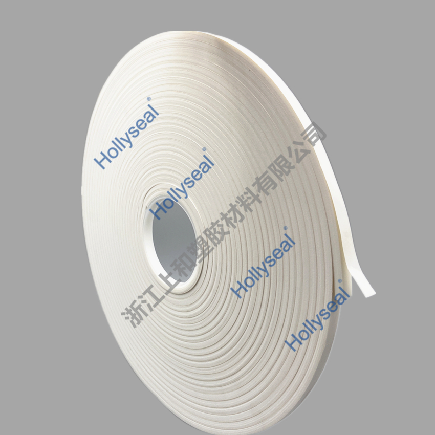 Hollyseal?玻璃幕墻PVC雙面發(fā)泡膠帶 厚度1mm~25mm，密度110kg/m3~500kg/ m3