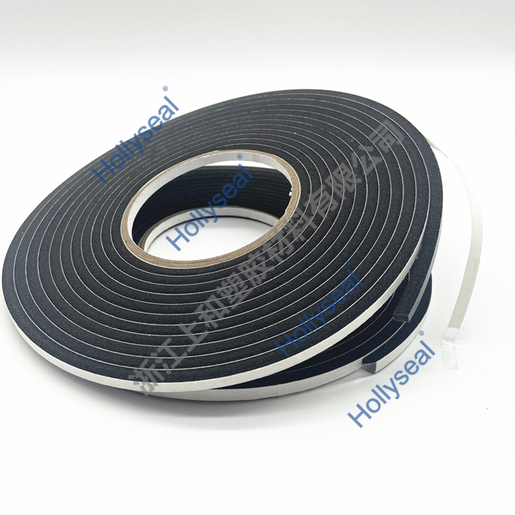 Hollyseal?PVC中密度單面泡棉膠帶 厚度1mm~25mm，密度110kg/m3~500kg/ m3