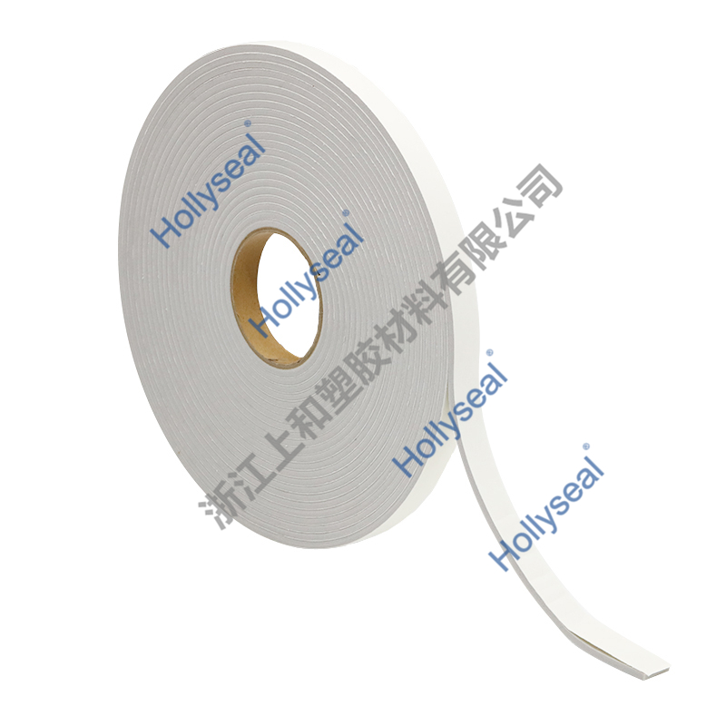 Hollyseal?閉孔水箱密封用PVC泡棉膠帶 厚度1mm~25mm，密度110kg/m3~500kg/ m3