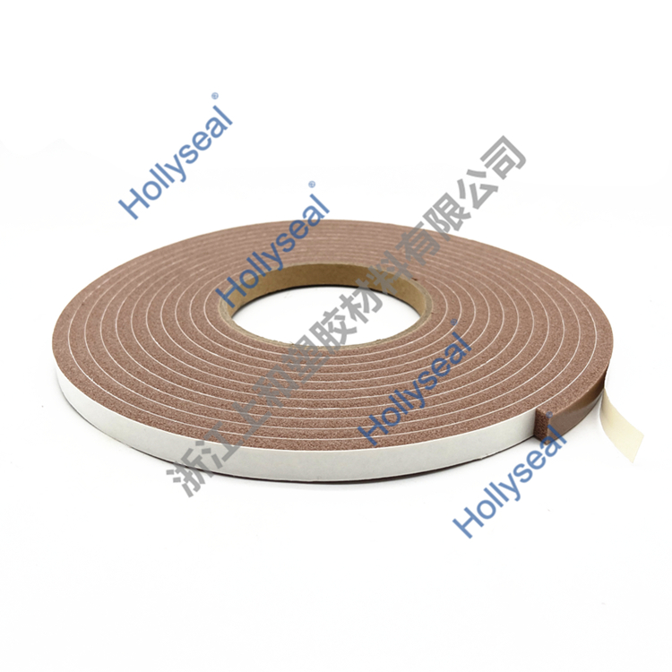Hollyseal?閉孔PVC自粘泡棉膠帶 厚度1mm~25mm，密度110kg/m3~500kg/ m3