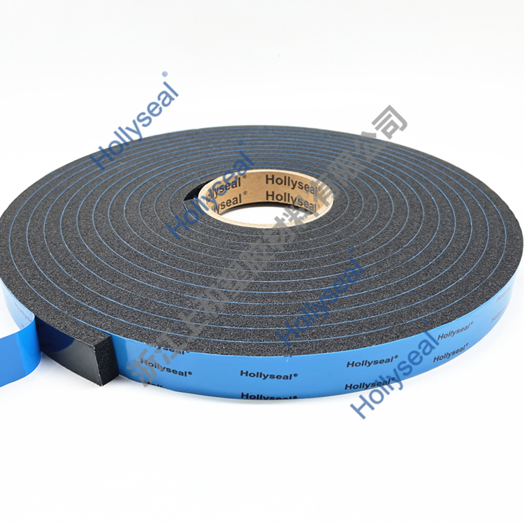 Hollyseal?雙面PVC玻璃幕墻泡棉膠帶 厚度1mm~25mm，密度110kg/m3~500kg/ m3